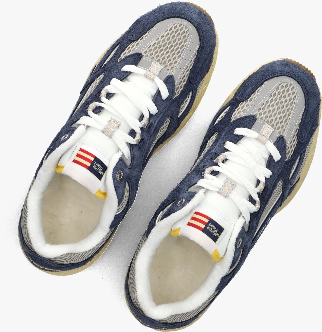 blauwe mercer amsterdam lage sneakers the re-run max americana