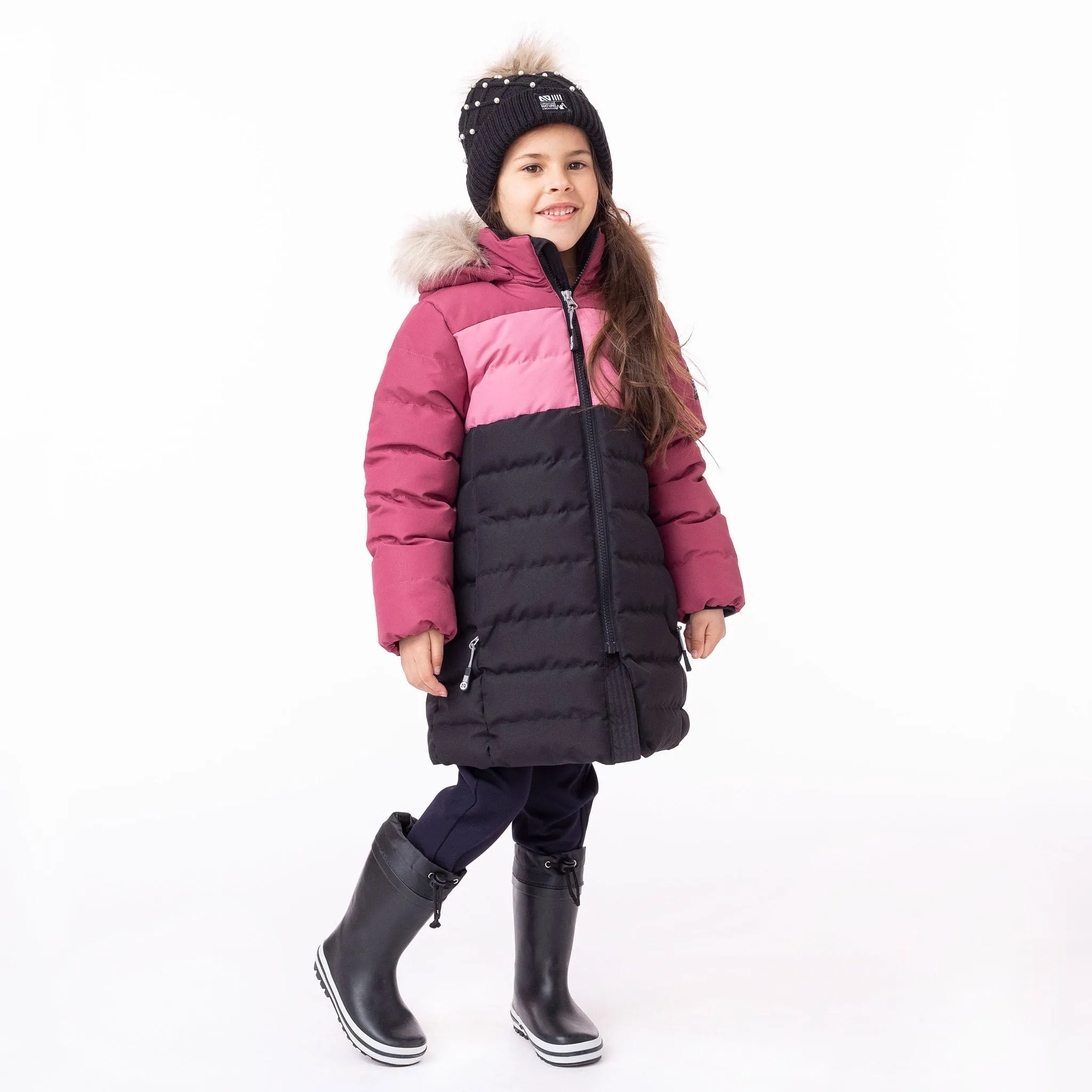 Nanö Tuque Tricot Noir 2-6ans