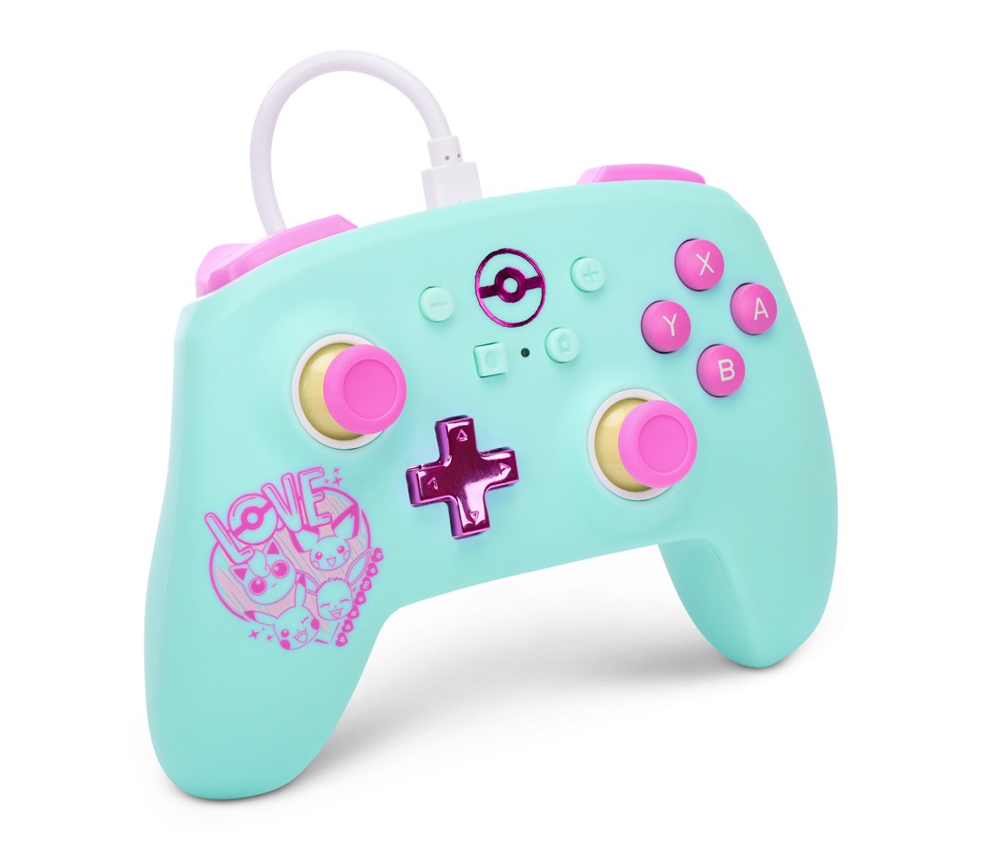 PowerA Enhanced Wired Controller - Nintendo Switch - Pokémon: Sweet Friends