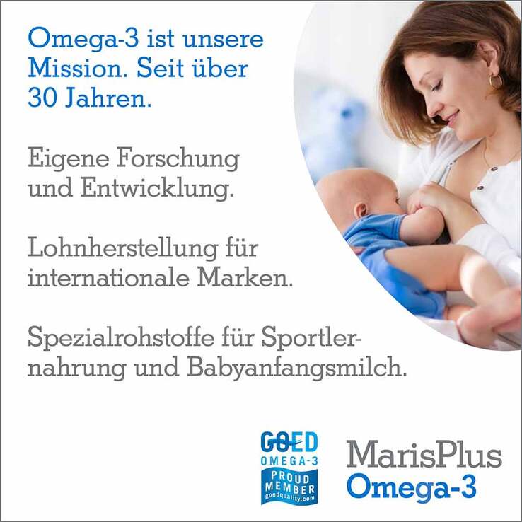 Maris Plus Omega-3 flüssig Zitrone, 150 ml