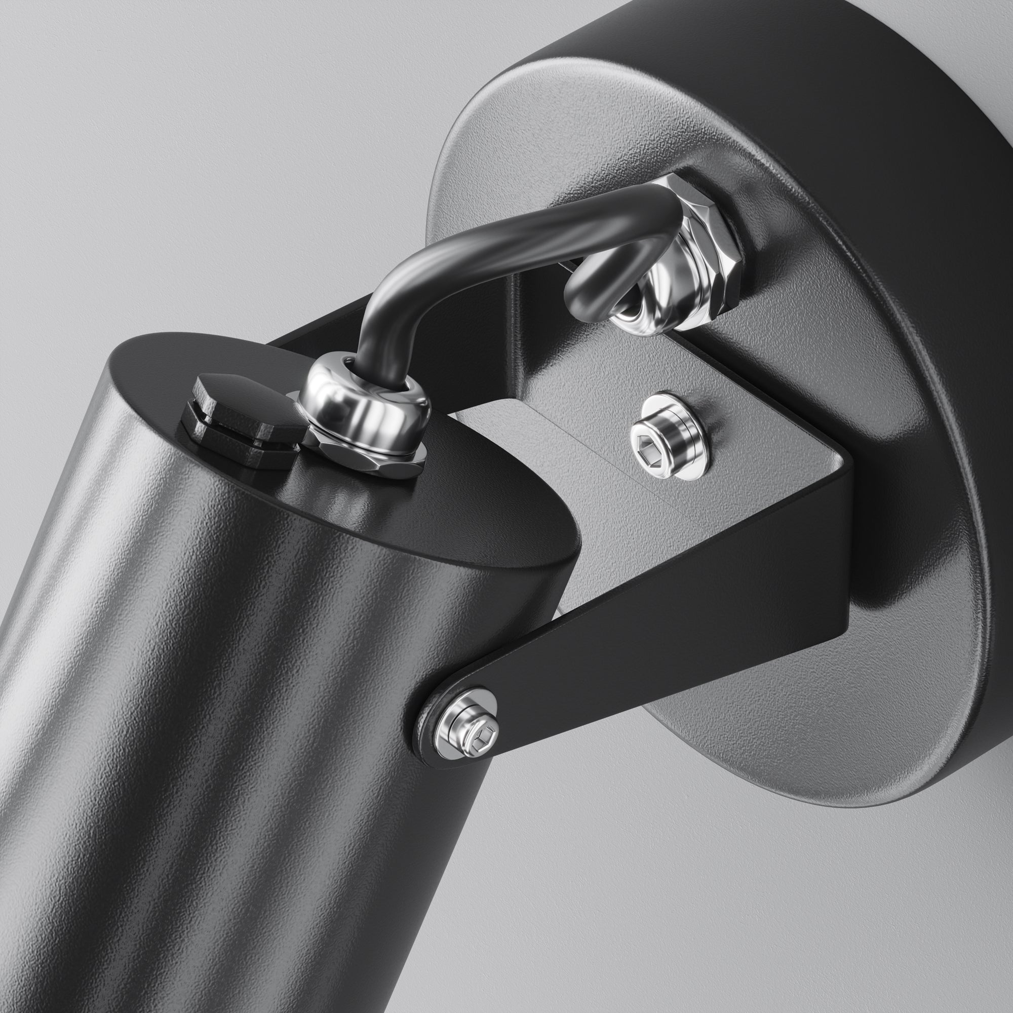 Maytoni Outdoor - Wandlamp Scope - Zwart - Ã5,5