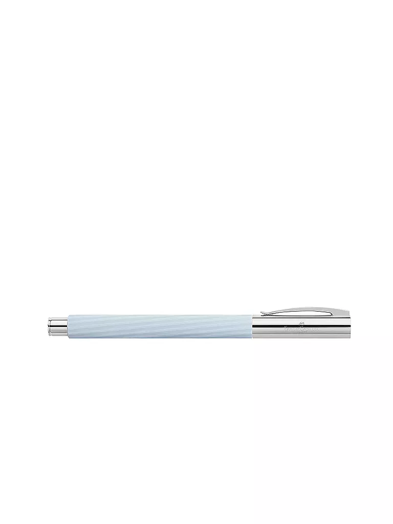 FABER-CASTELL Füllhalter AMBITION ITALIC ICE BLUE F keine Farbe