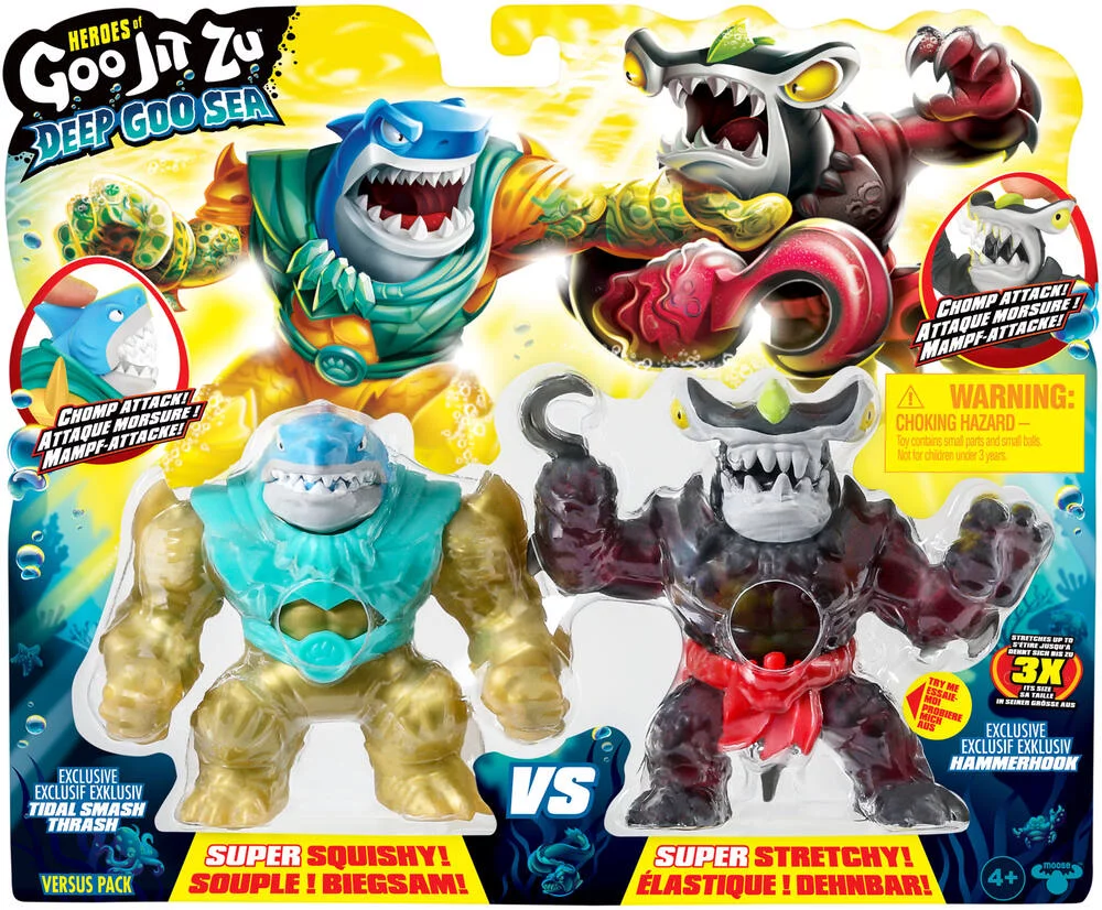 GOO JIT Z - THRASH VS HAMMERHEAD 11 CM DEEP GOO SEA