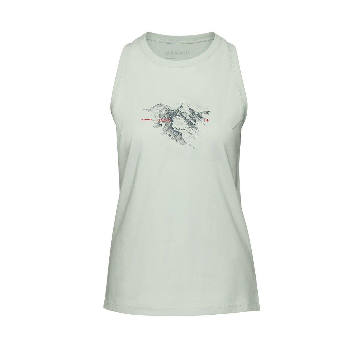 Mammut Core Tank Top Gradient, dame (Silver Sage)