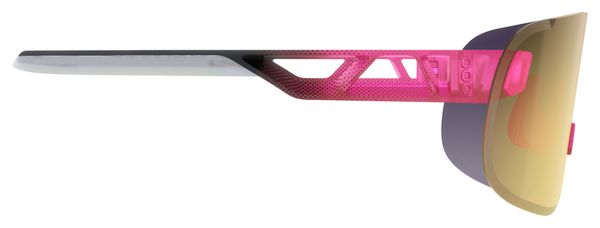 Lunettes Poc Elicit Fluorescent Pink Violet Gold Mirror