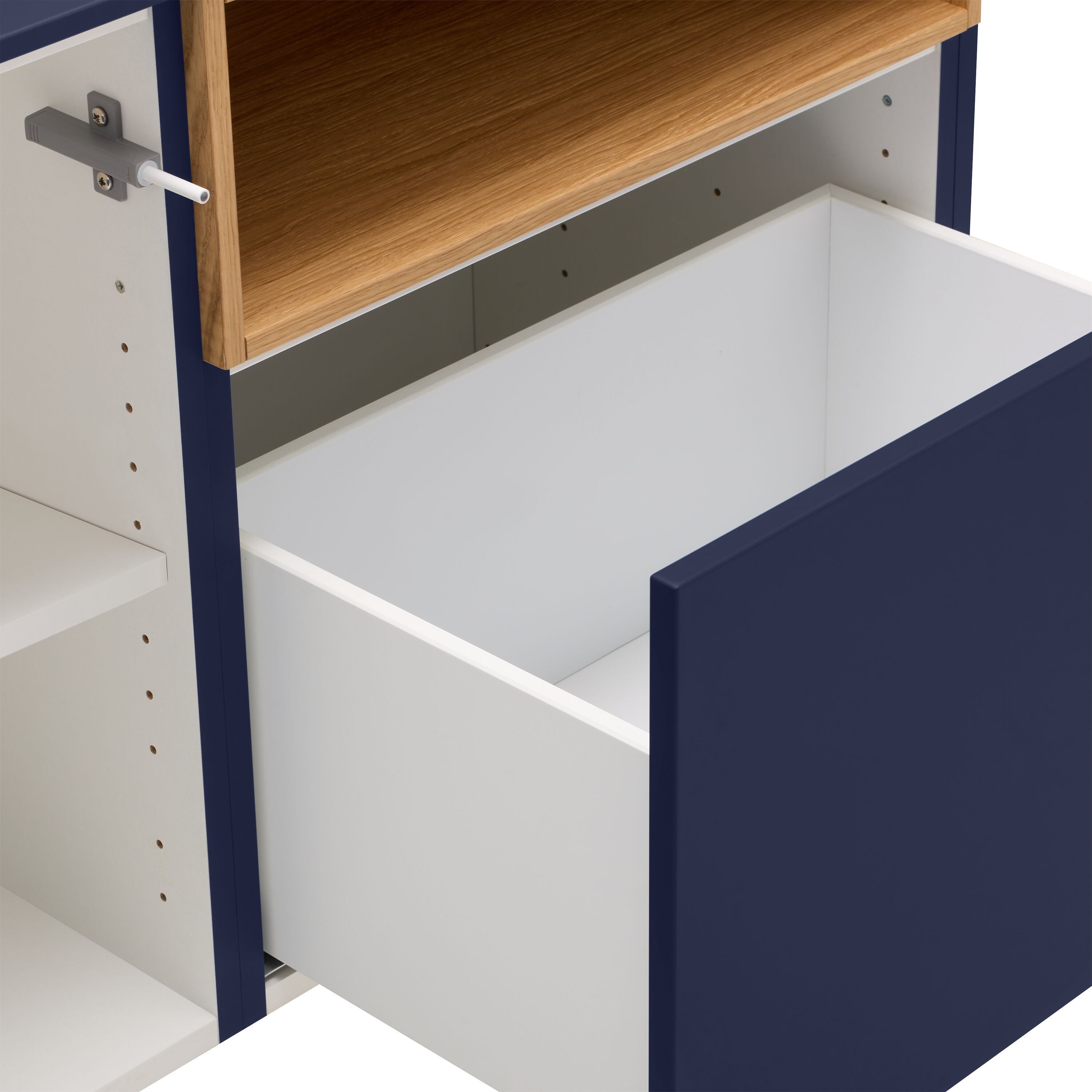 TILL Sideboard - Nachtblau / B: 168.0 cm x T: 41.0 cm x H: 88.8 cm