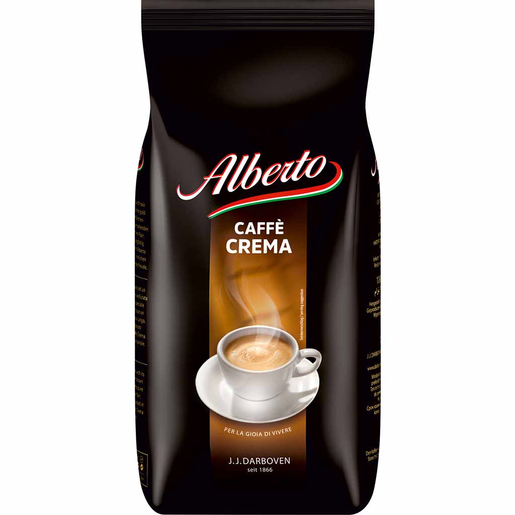 Alberto Caffe Crema ganze Bohnen 1000g MHD:28.2.26