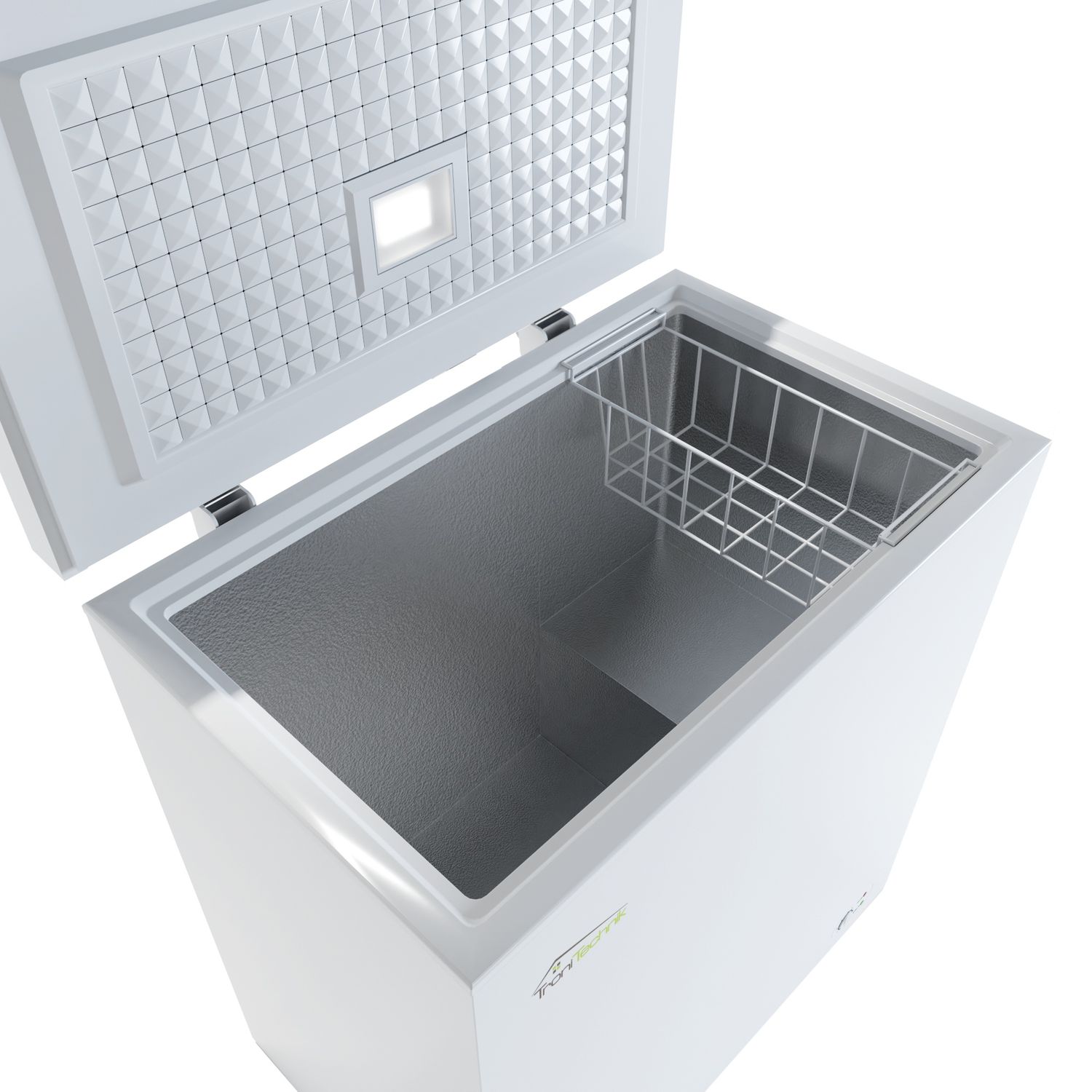 TroniTechnik® Gefriertruhe Kühltruhe BORGAR PRO mit 2in1 Gefrier- und Kühlfunktion | 210 Liter, 223kwh/Jahr | LED-Licht