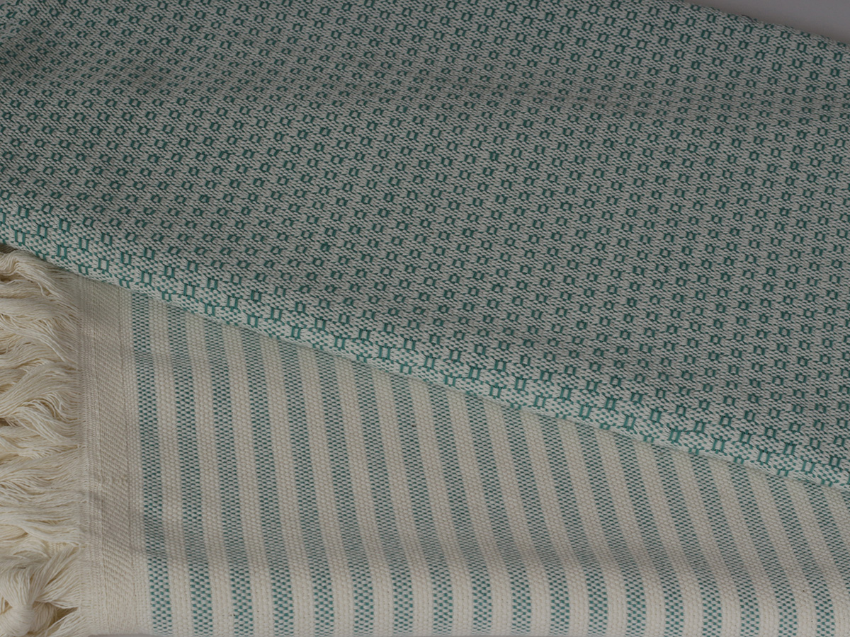 PHLOX 100 x 200 cm hamamdoek - groen