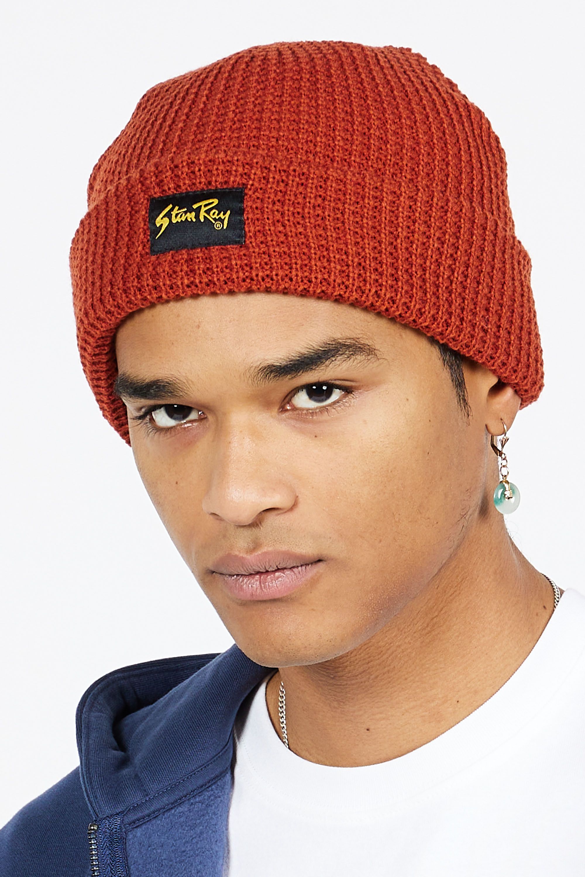 STAN RAY bonnet  BONN AW2317343 WAFFLE  CRANBER Rouge