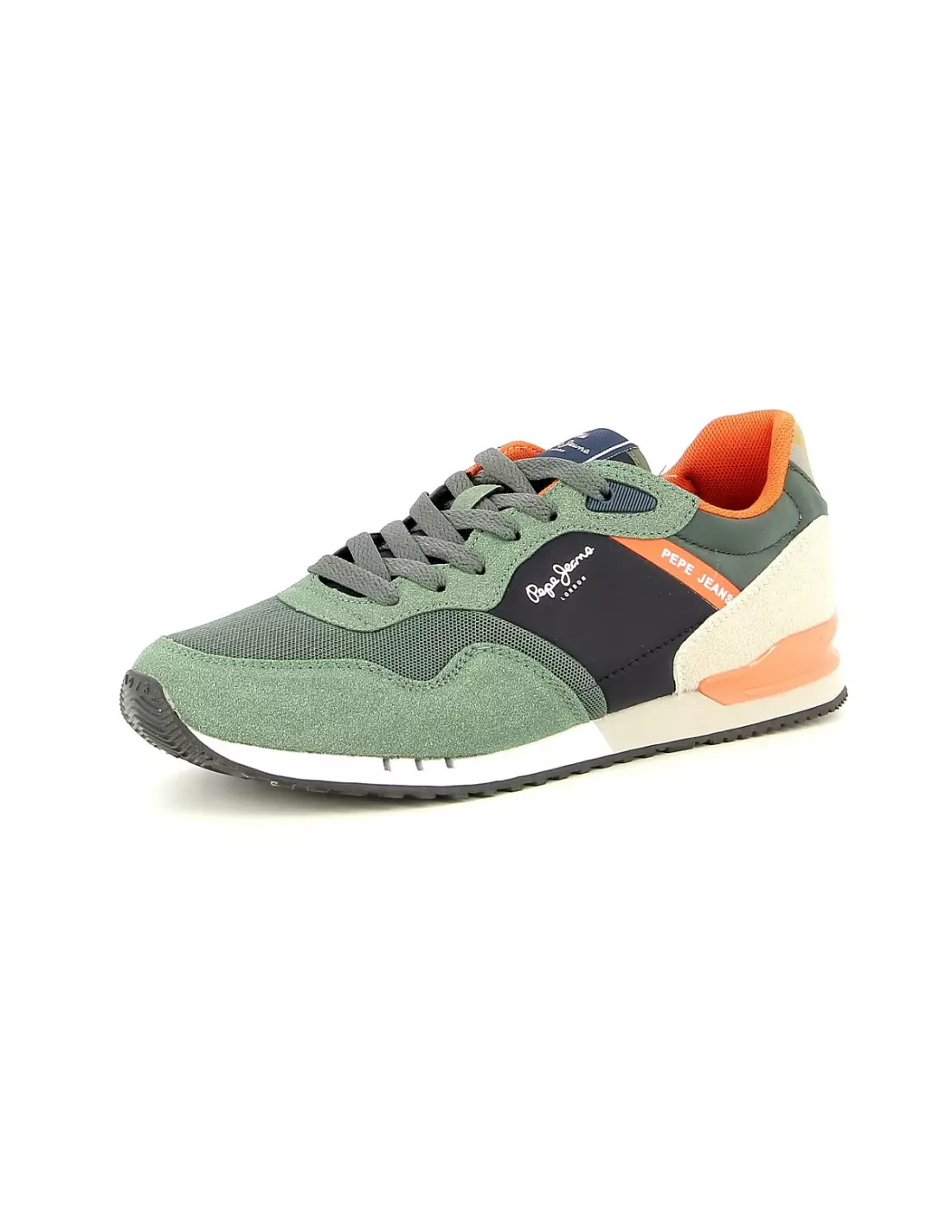PEPE JEANS LONDON ONE - Sneakers Kakiorange