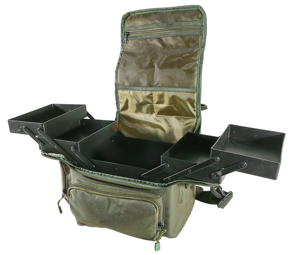 Ultimate Folding Tackle Box Bag (Sac et Boîte de Pêche en Un)