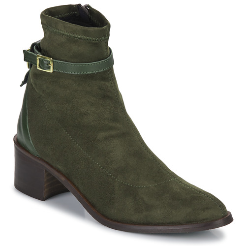 JB Martin - LEORA - TOILE SUEDE STRETCH KAKI