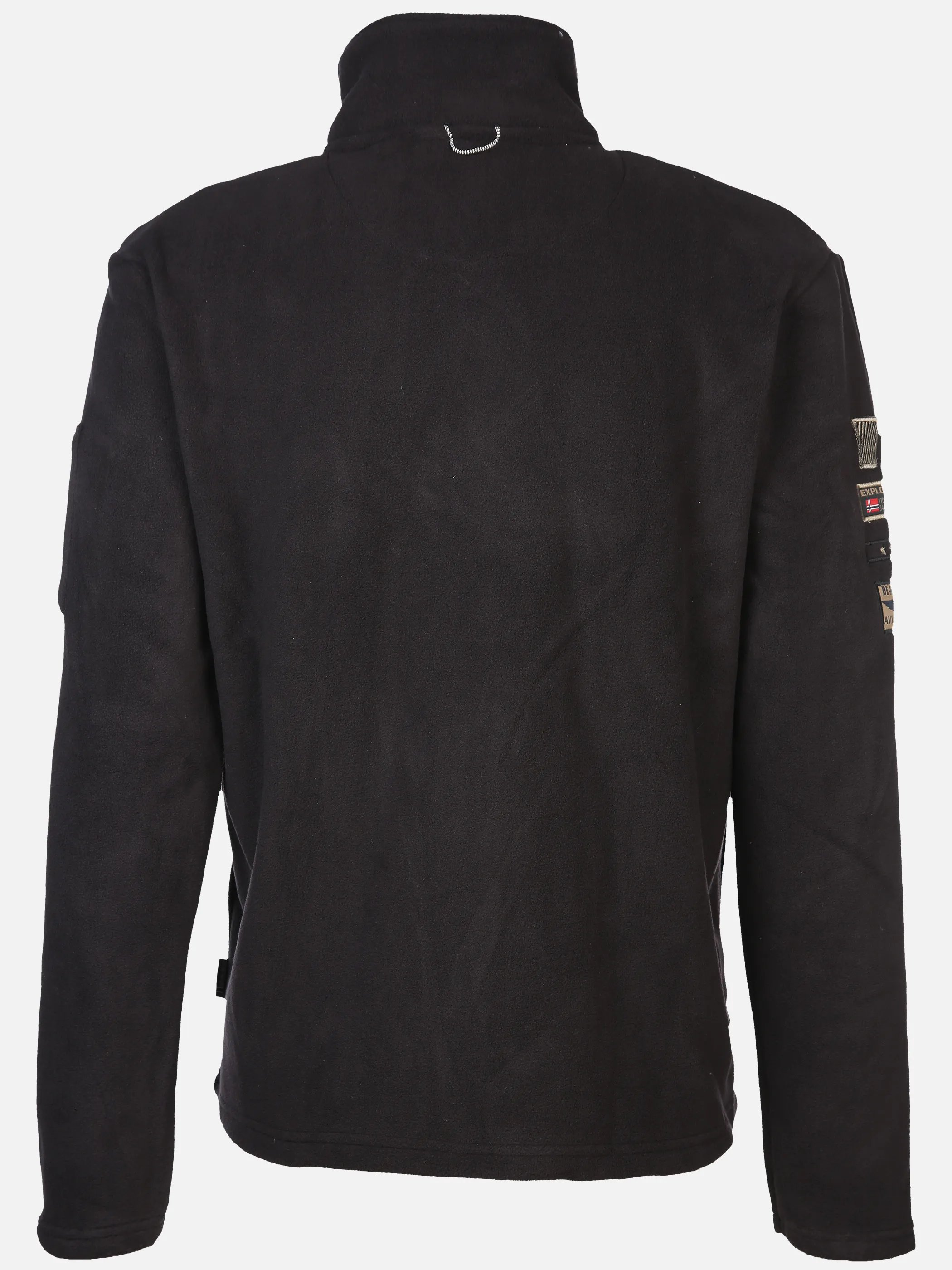 Herren Fleecejacke mit Patches