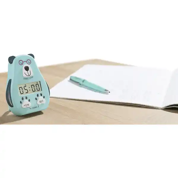 Kinder Digitaltimer Bär mit Brille