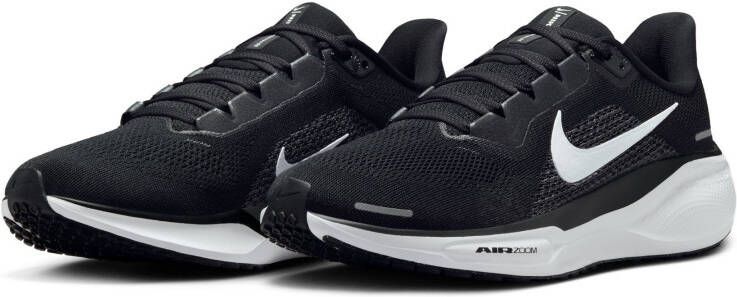 Nike pegas 's road runnin Running schoen nt Black Black White