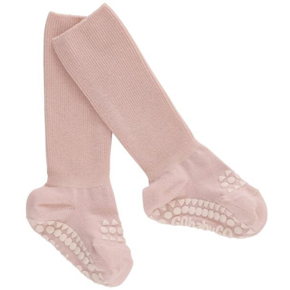 Køb Gobabygo Soft Pink Non-Slip Strømper Bambus