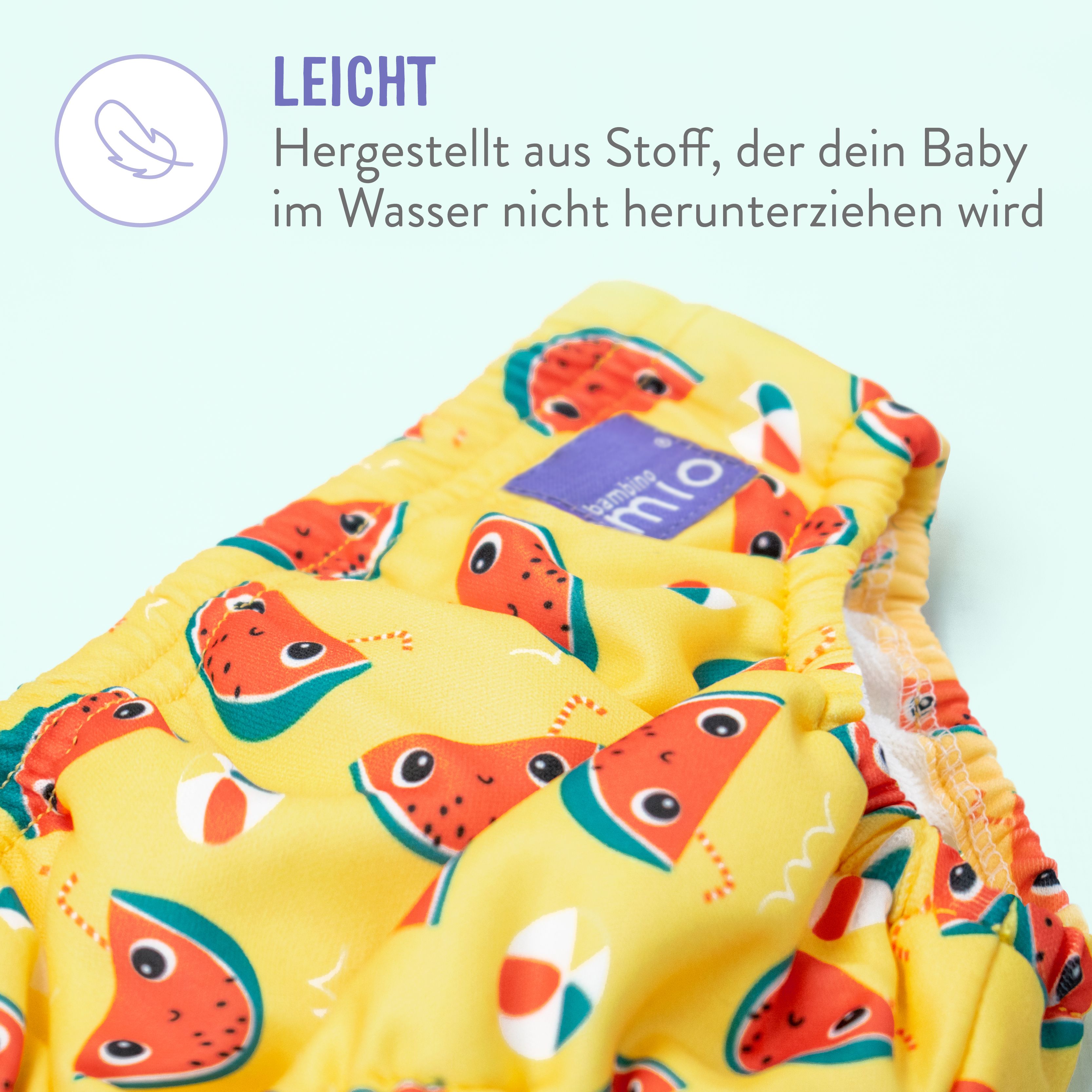 bambino mio Schwimmwindel Milde Melone L