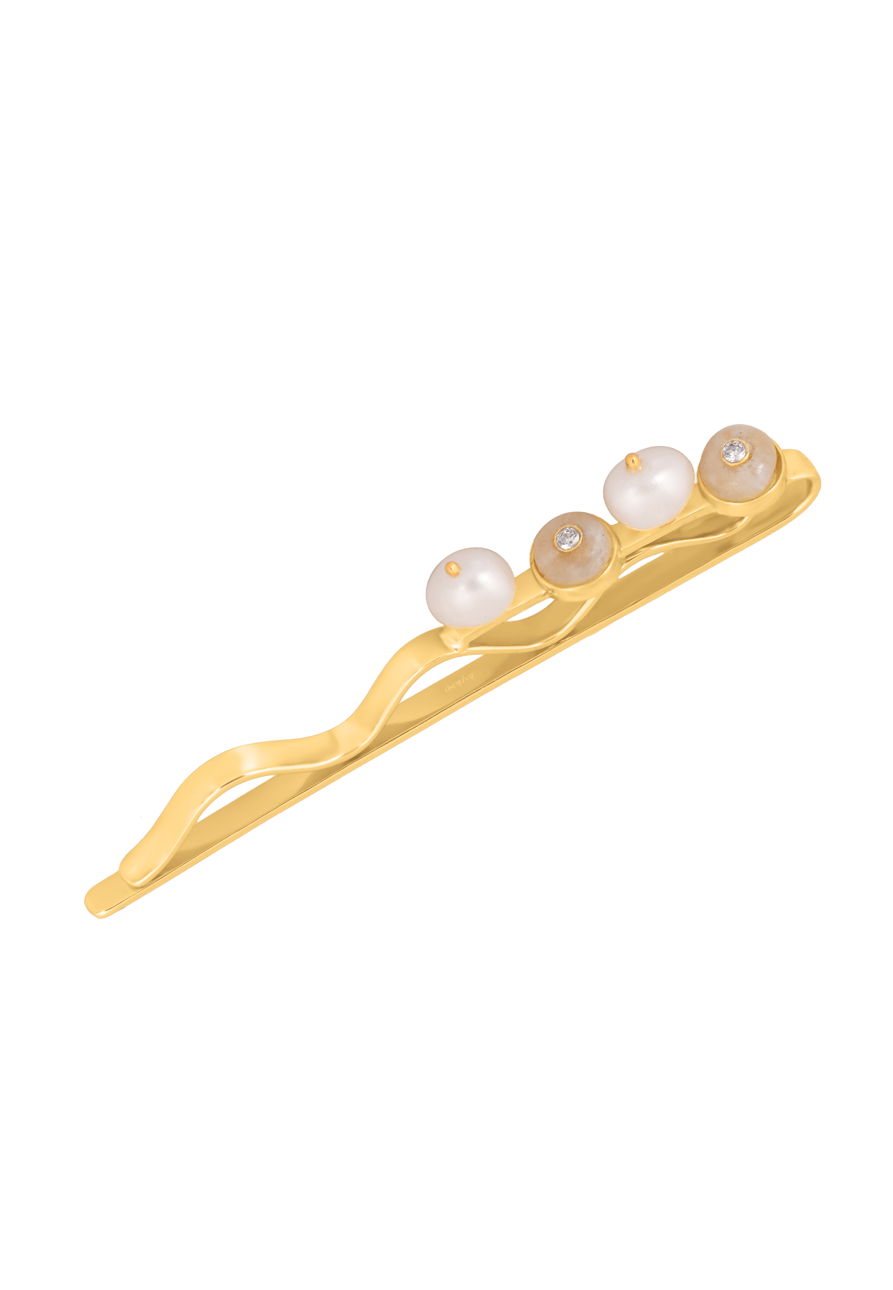 BARRETTE GALATEA BLANC - Barrette galatea blanc | Blanc
