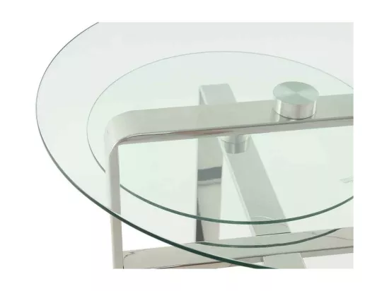Table d'Appoint 2 Plateaux Design 