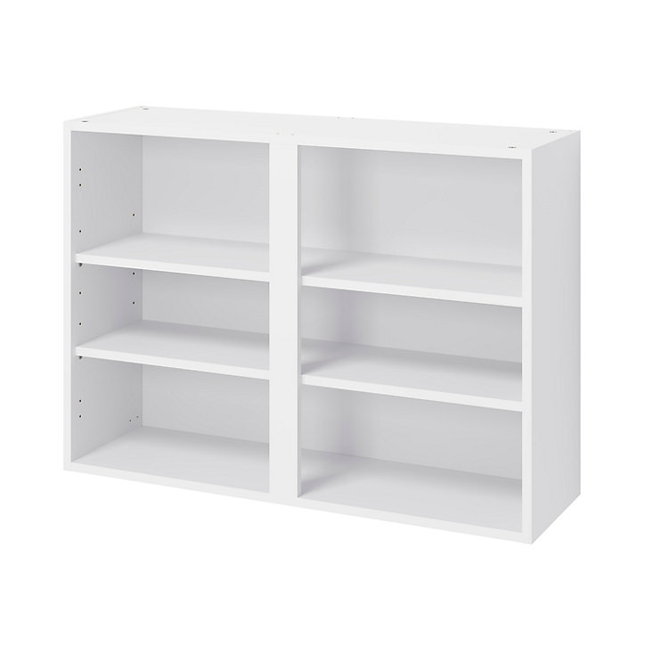 Meuble haut de cuisine avec 2 portes GoodHome Stevia blanc L. 100 x H. 72 cm