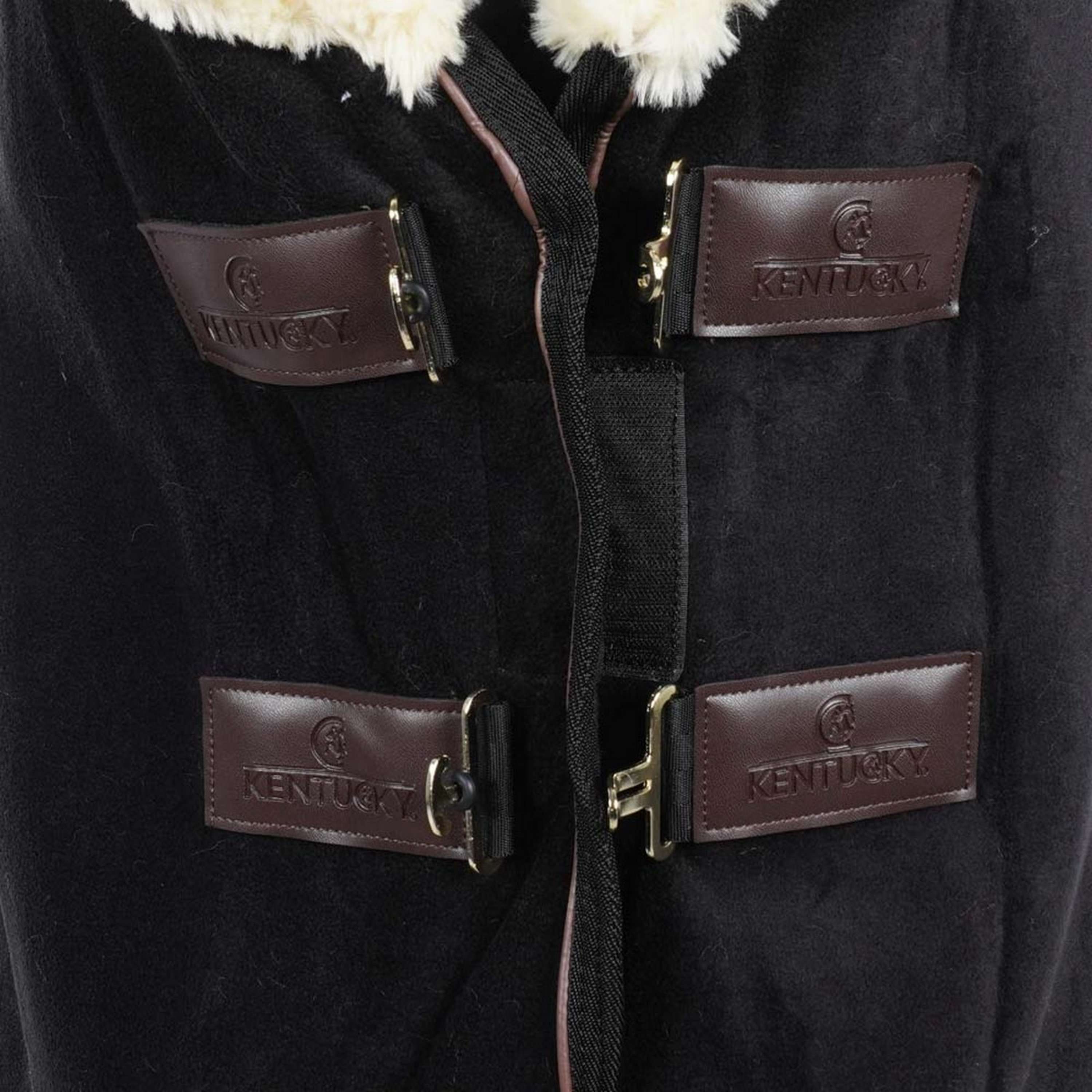 Kentucky Zweetdeken Show Fleece Heavy Zwart