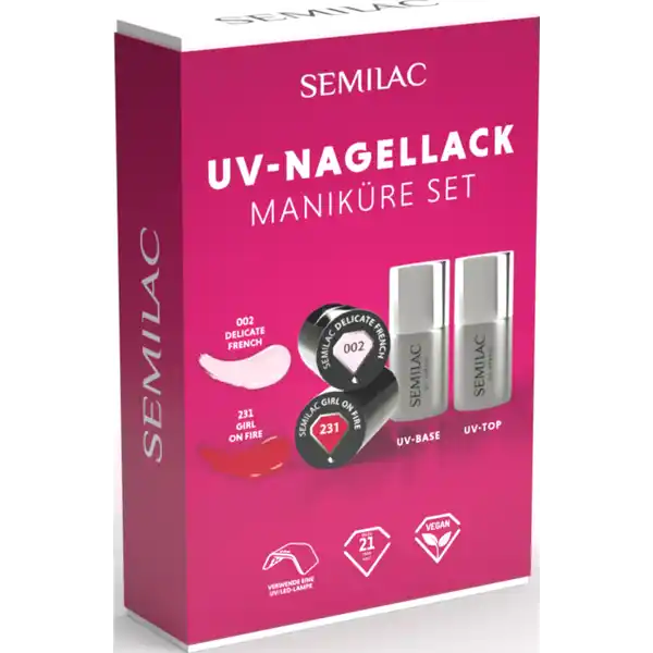 UV-Nagellack Maniküre Set