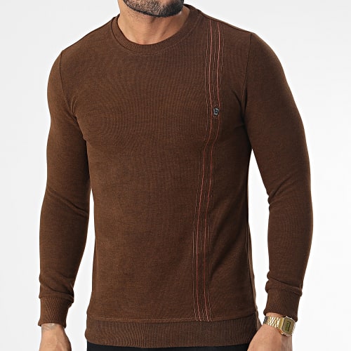 Sweat Crewneck RBL6213 Marron