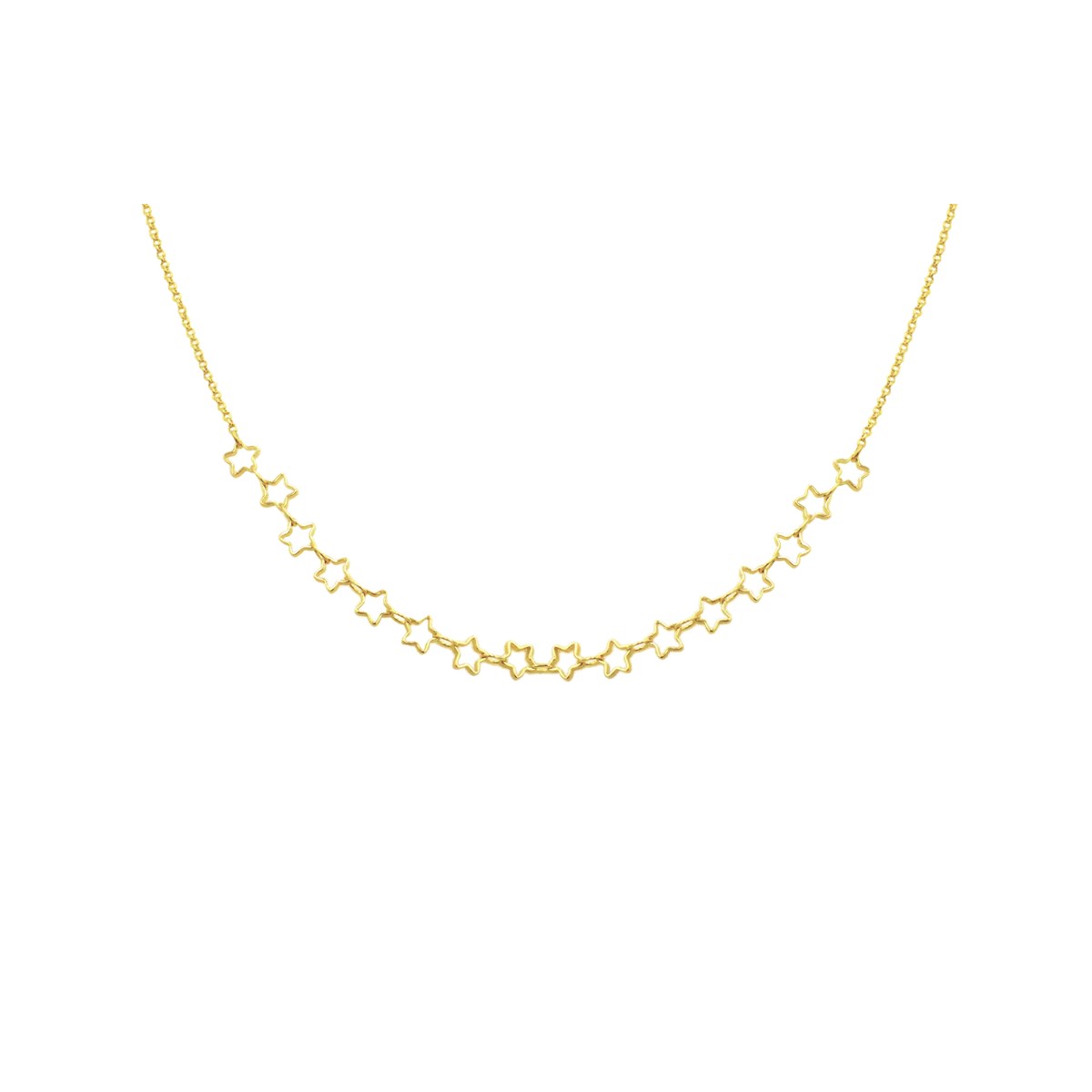 Collier Chaîne étoiles