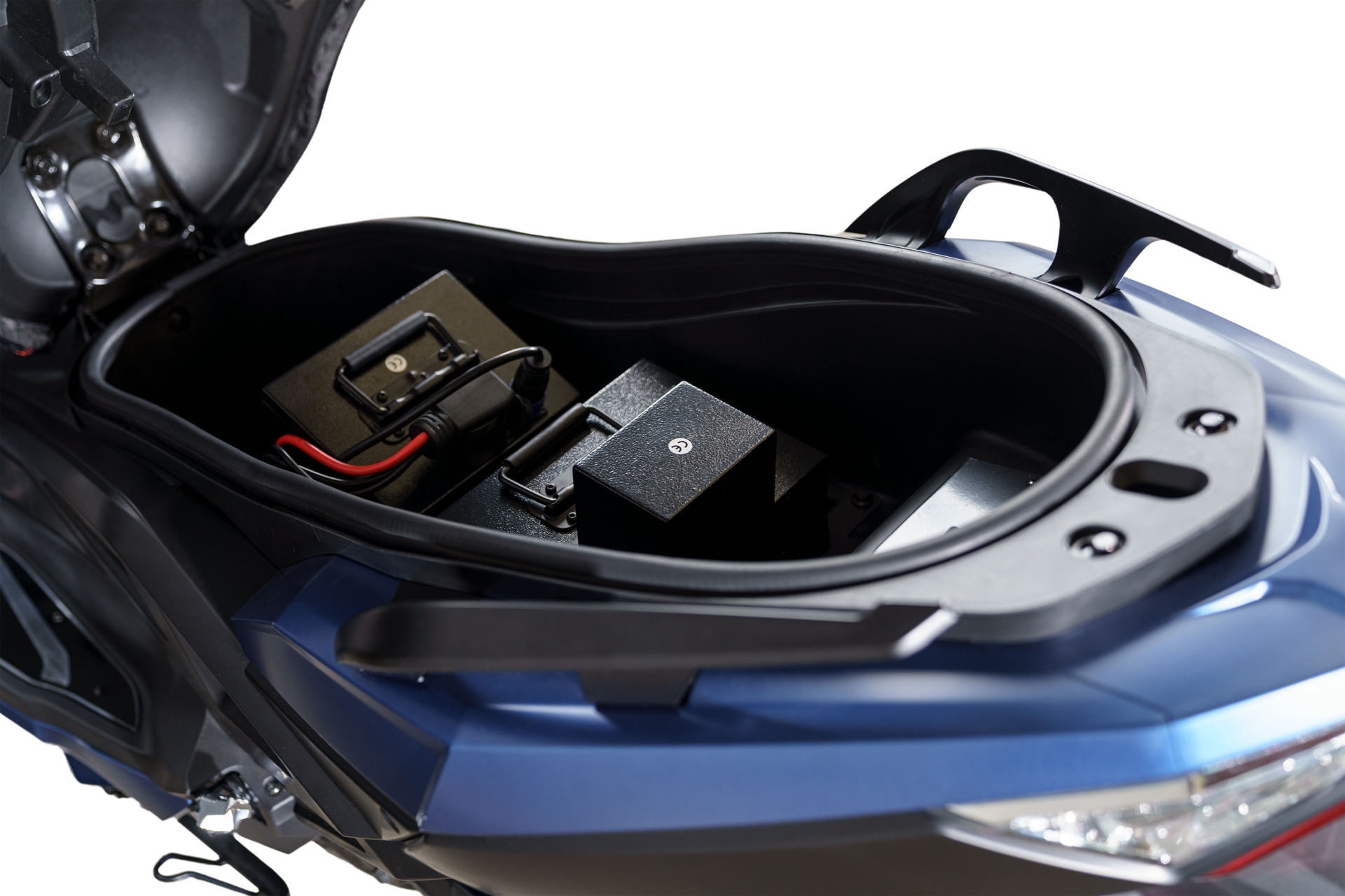 Stormborn Elektro-Motorrad ALEX R - 5kW Motor mit herausnehmbaren Akkus Mattschwarz
