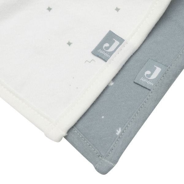 Jollein Twinkling Slab Bandana - 2 Pack - Sea Green
