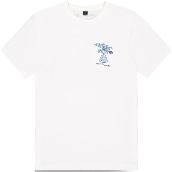 T-shirt PICTURE THE BLUE PRINT TEE NATURAL WHITE