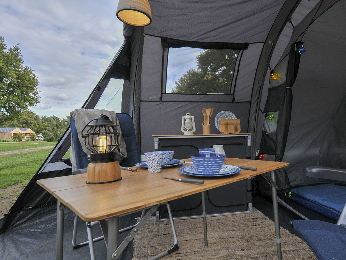 Obelink Bamboo Compact 80 x 60 campingtafel