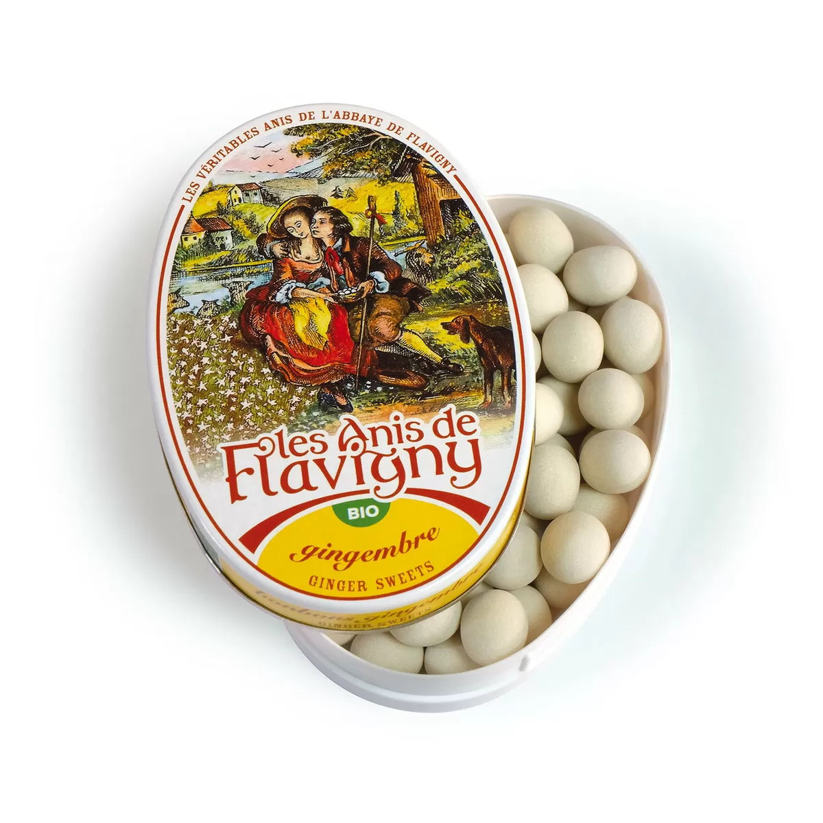 Biogan Anis pastiller ingefær Ø - 50 g