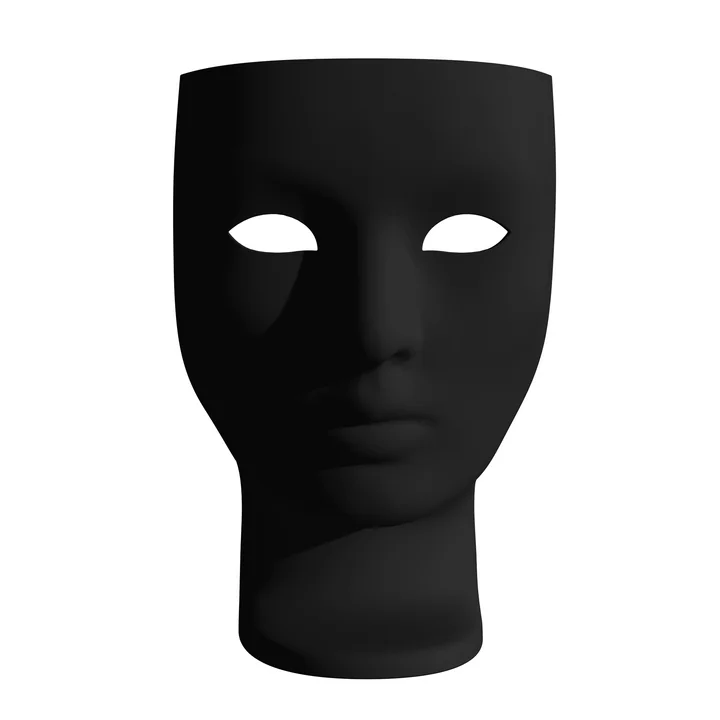 Driade - Nemo Sessel, drehbar, schwarz (recycled)