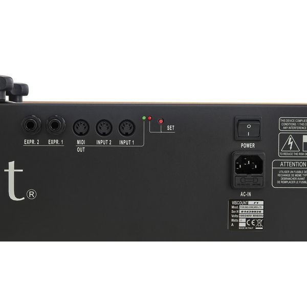 Viscount MIDI Bass Pedal 30 Radial