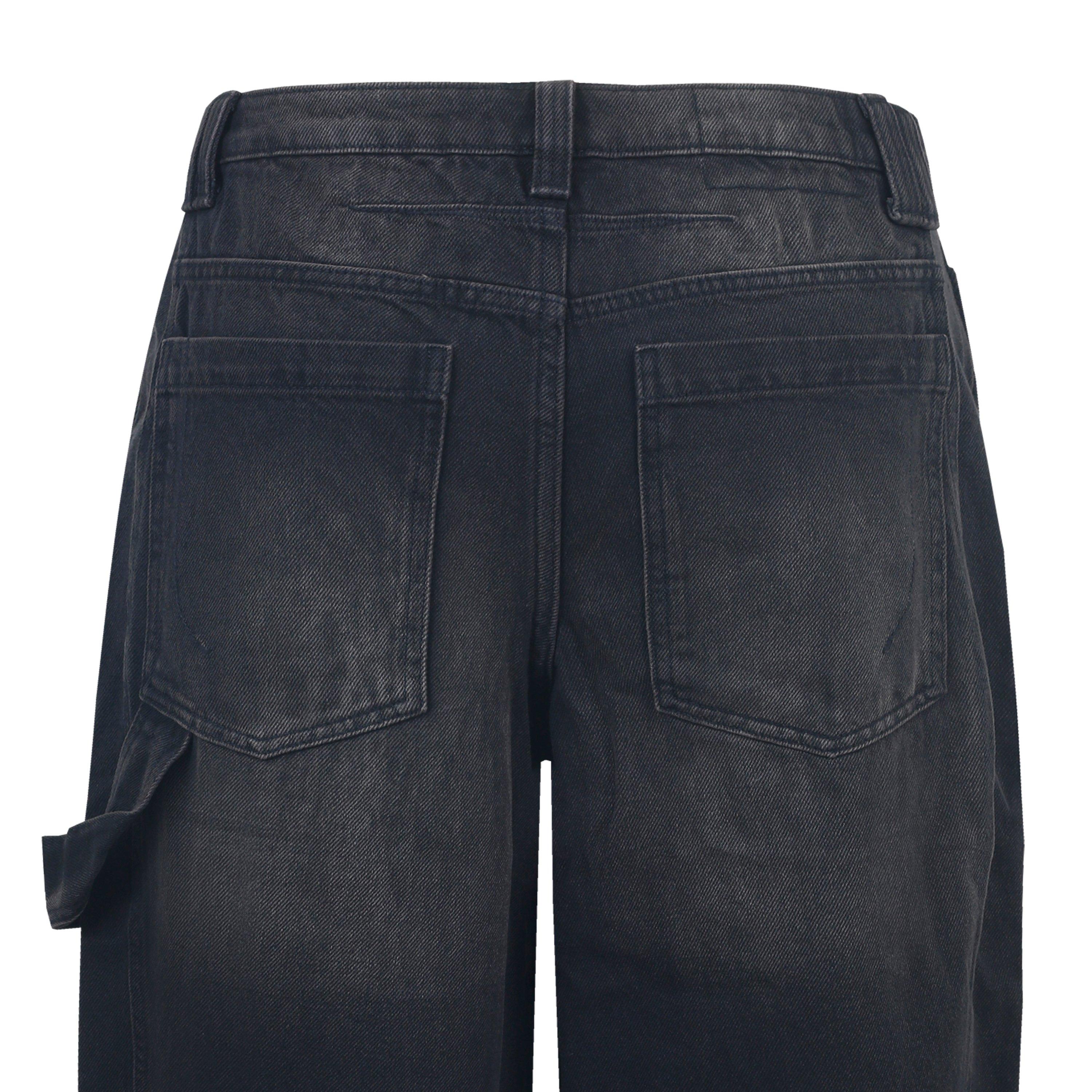 Fabric Baggy Jeans