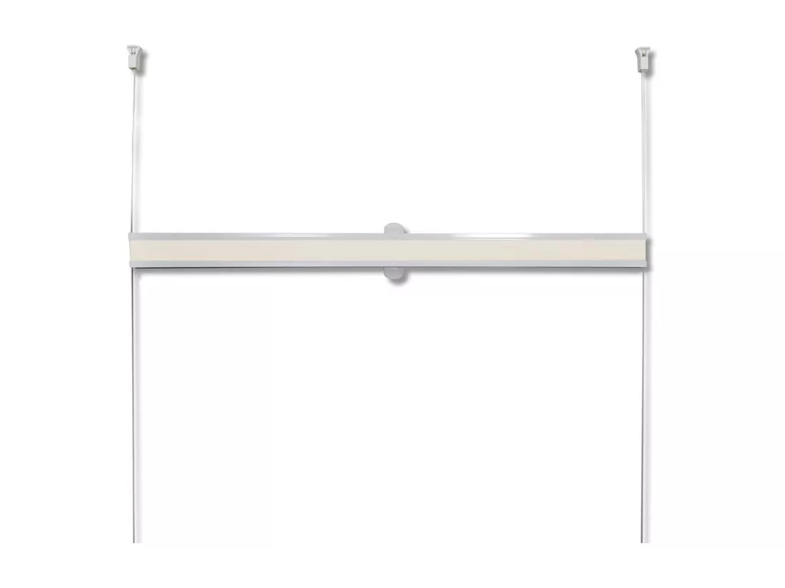 Store plissé en crème crème 100 x 100 x 150 cm 4102218