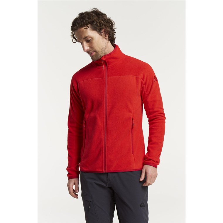 Tenson Himalaya Full Zip Fleece Men Red