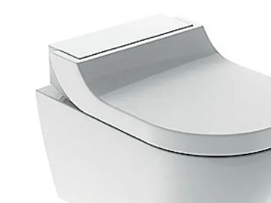 Geberit AquaClean Tuma Comfort - douchetoilet væghængt: WC-skål: hvid / KeraTect