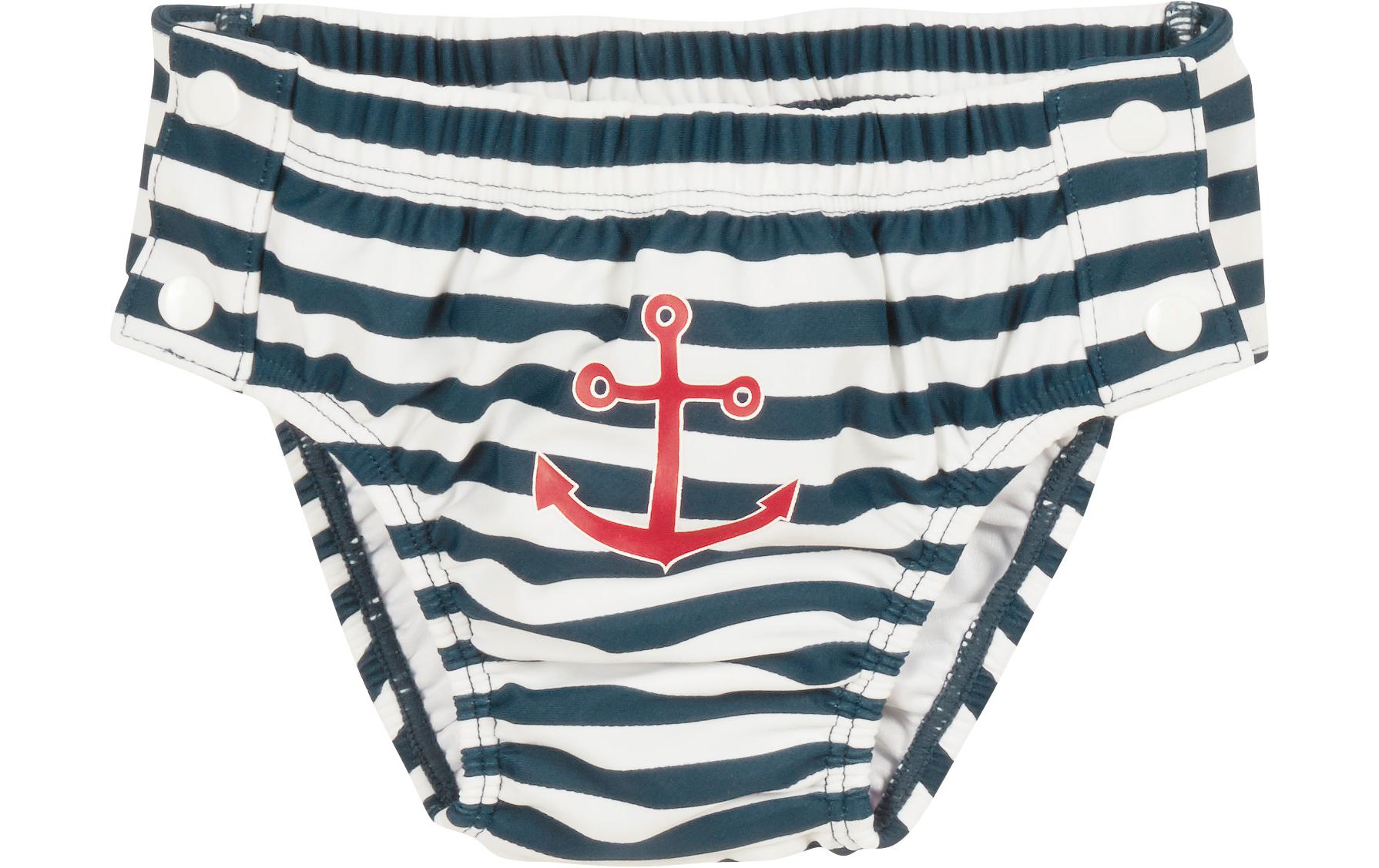Schwimmwindel zum Knöpfen Maritim Gr. 74/80Badewindel für einen unbeschwerten Badespass mit UV-Schutz