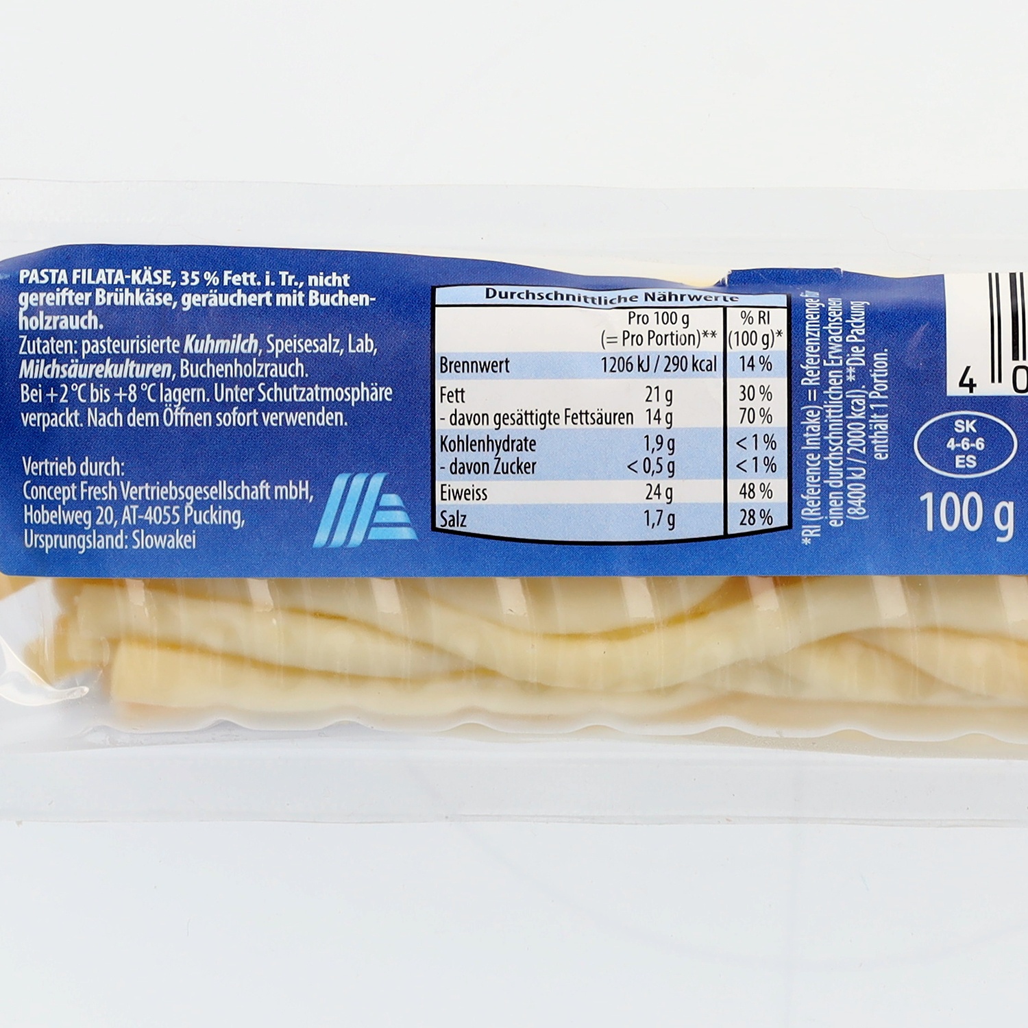 MILSANI Fadenkäse geräuchert 100 g