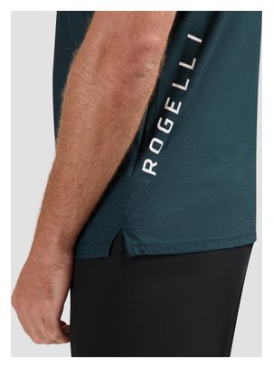 Maillot Manches Courtes De Running Rogelli Essential Bleu Homme