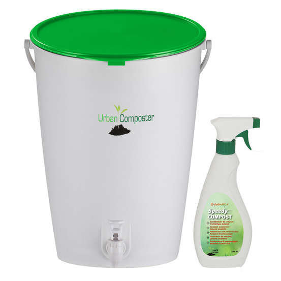 Composteur Kit Urban 15L vert avec Speedy compost
