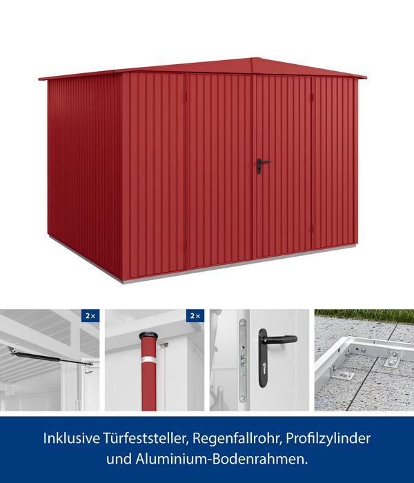 Hörmann Berry-Gerätehaus Classic-S Typ 3,