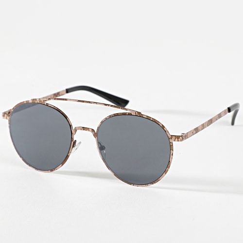 Lunettes De Soleil Noir Marron