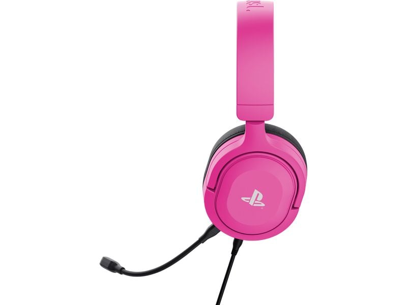 Trust Headset GXT498P Forta Pink/Schwarz Gaming-Headset für die Playstation 5