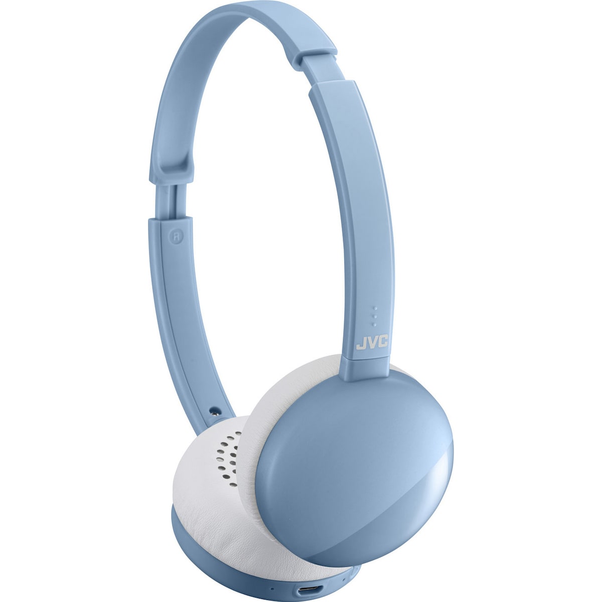 JVC S22 on-ear hodetelefoner (blå)