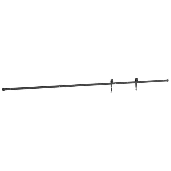 vidaXL Skyvedørsett for skap 244 cm karbonstål
