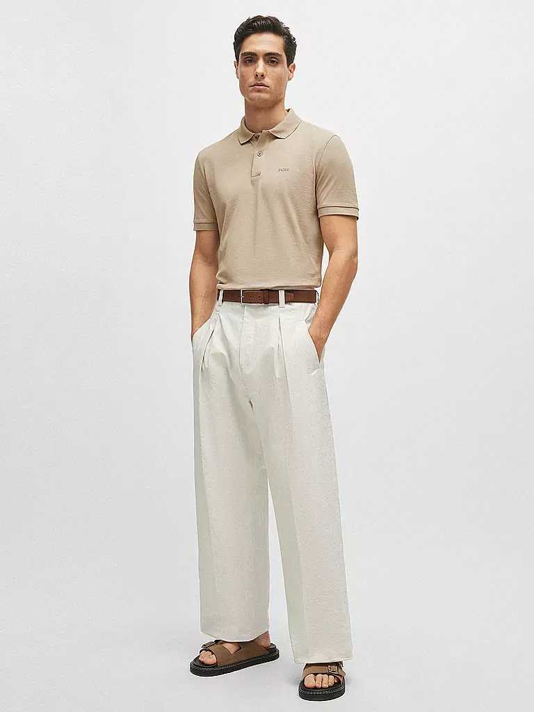 BOSS Poloshirt Regular Fit PALLAS beige